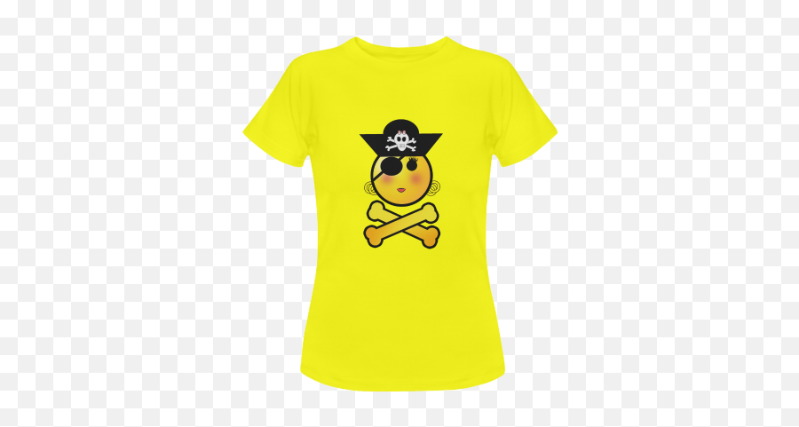 Pirate Emoticon - Smiley Emoji Girl Womenu0027s Classic Tshirt Model T17 Id D536354 Idk Google It T Shirt,Emoji T Shirt
