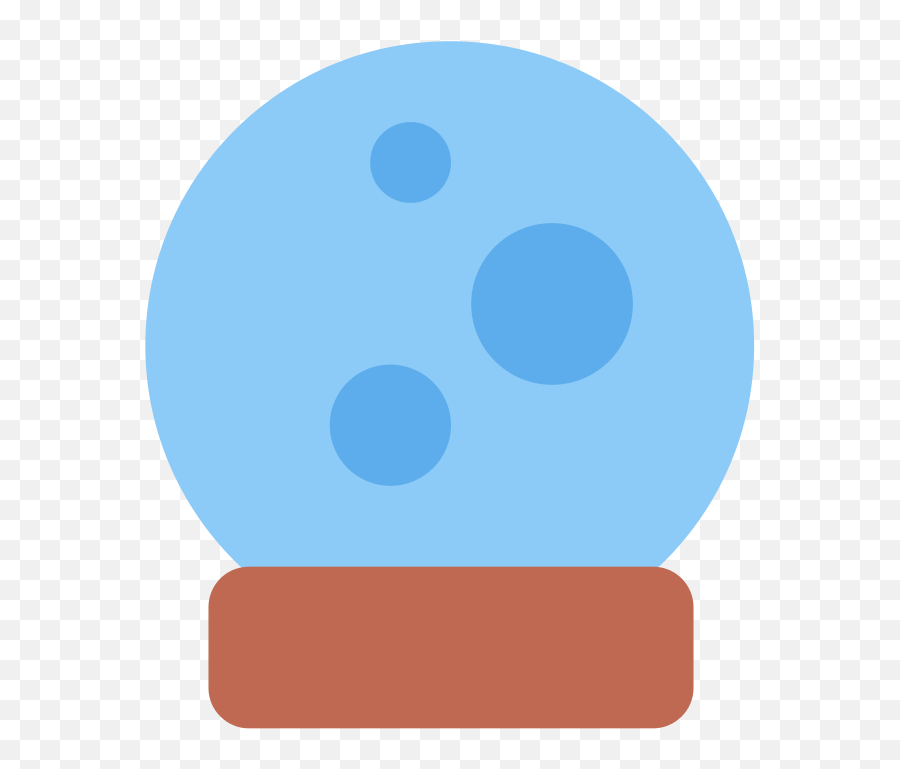 Twemoji 1f52e - Crystal Ball Emoji Twitter,Magic Emoji