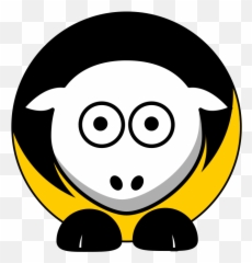 Sheep - Long Beach State 49ers Team Colors College Dot Emoji,Sheep Emoticon