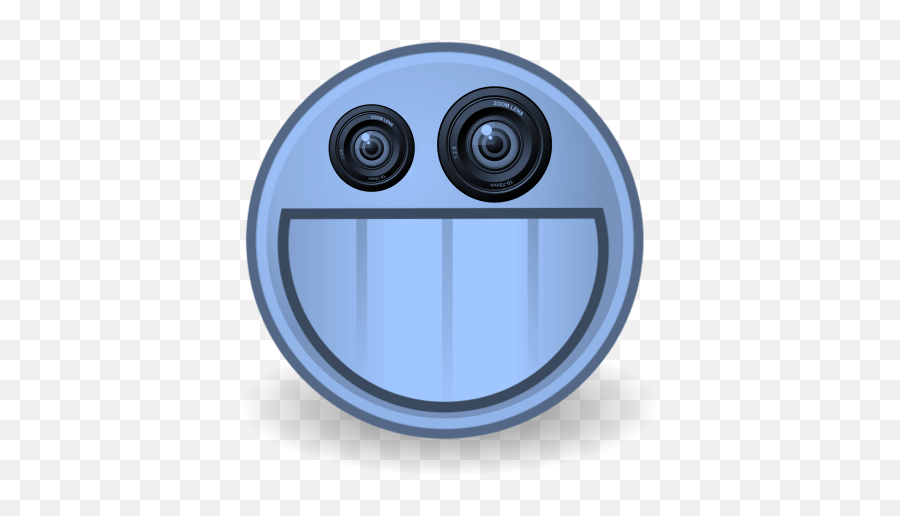 Crazy Moments - Dot Emoji,Crazy Eye Emoticon