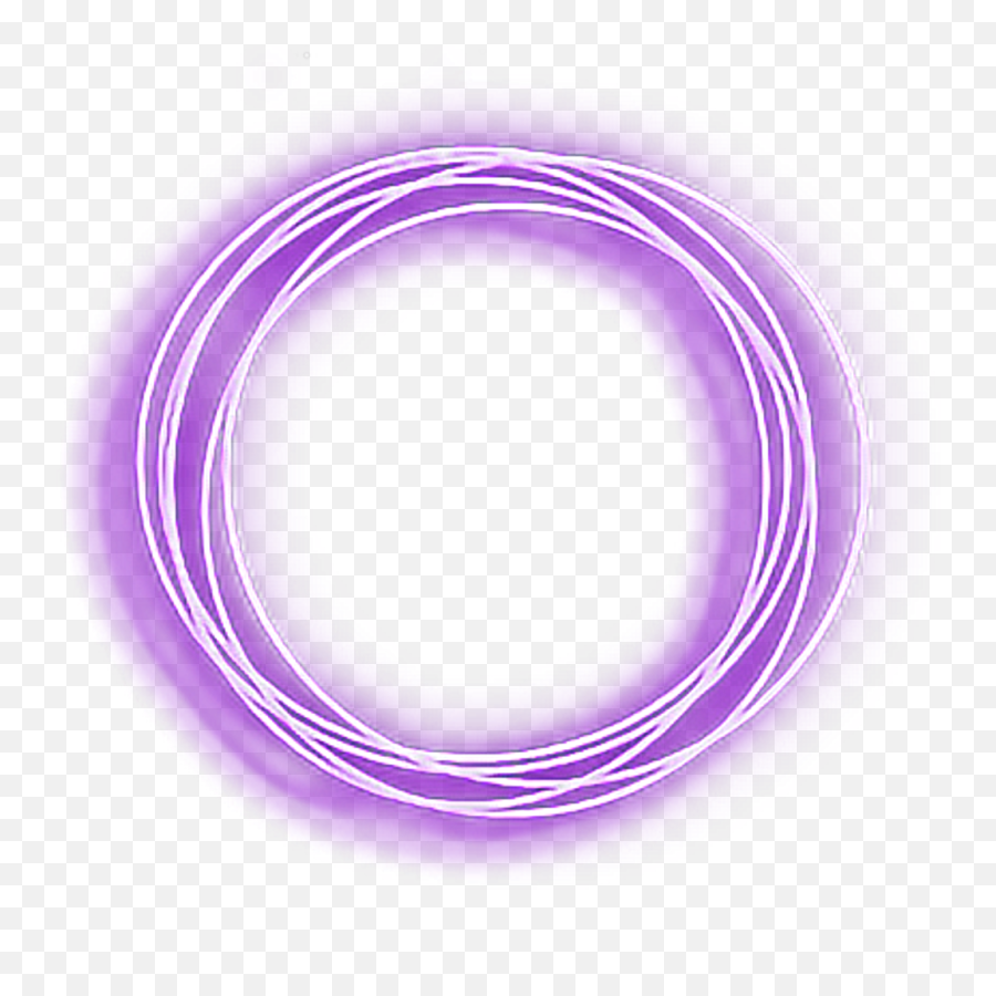 Neon Purple Circle Neoncircle Sticker By Madeleine - Neon Circle Effect Png Emoji,Purple Circle Emoji