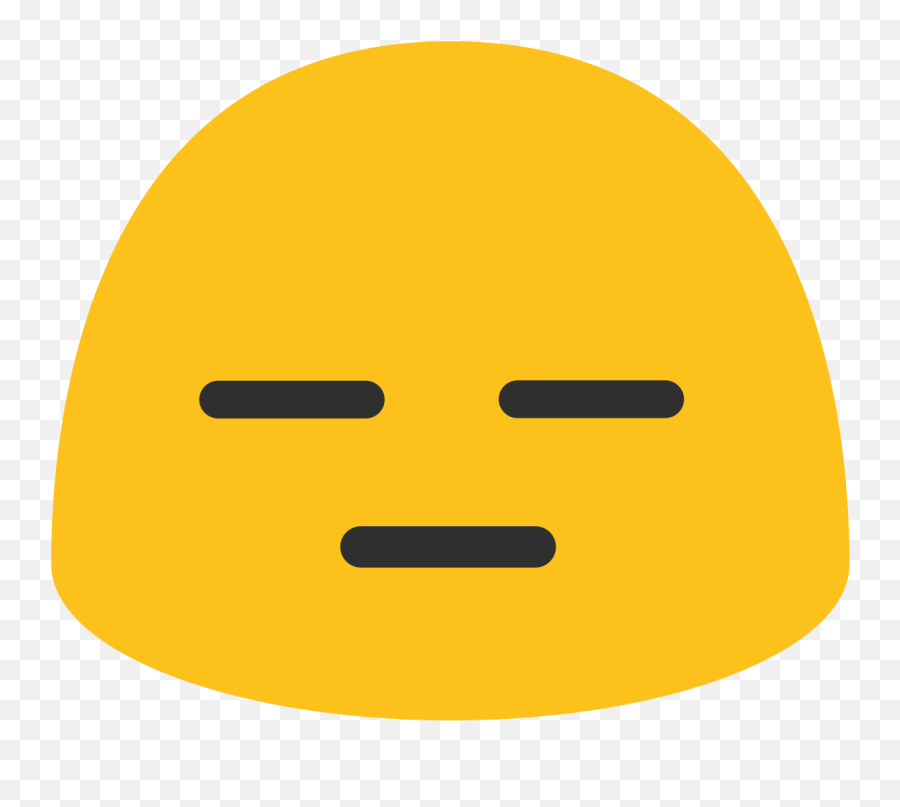 Noto Emoji Kitkat 1f611 - Emoji Images Expressionless,Google Hangout Emojis
