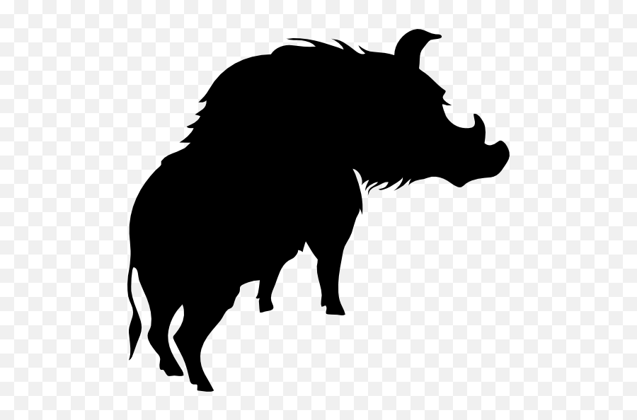 Cool Wild Boar Pig Sticker - Boar In Bullseye Emoji,Boar Emoji