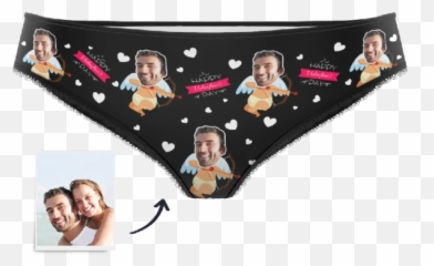 Couple Underwear - Custom Underwear W Face Emoji,Emoji Underwear