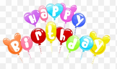 Clipart Balloons Glitter Transparent - Png Free Birthday Emoji
