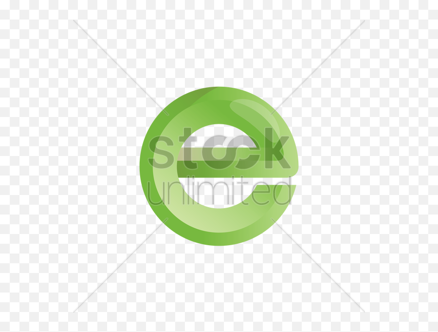 Letter E Vector Image - Circle Emoji,Letter Emoticon