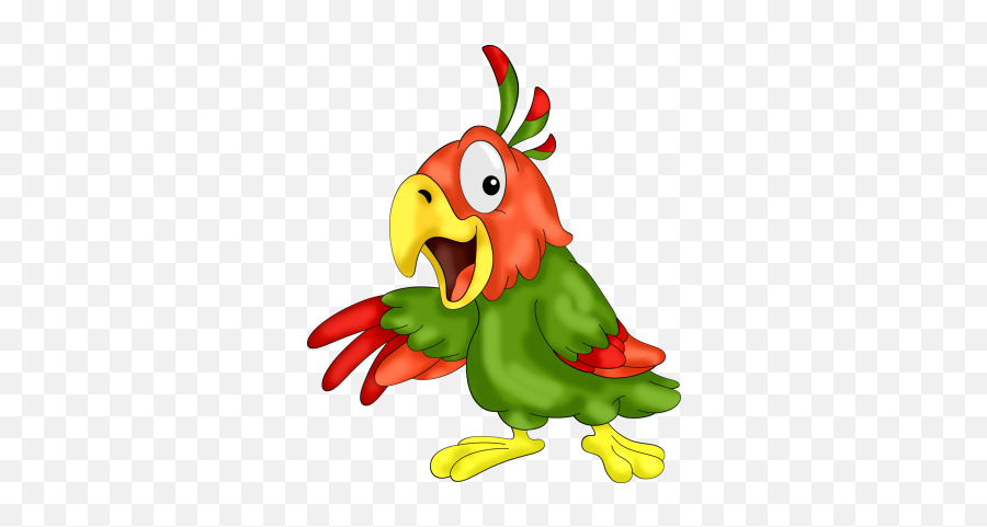 Talking Parrot - Talking Parrot Clipart Emoji,Parrot Emoji
