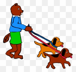 Walking The Dog Graphics - Animated Emoji