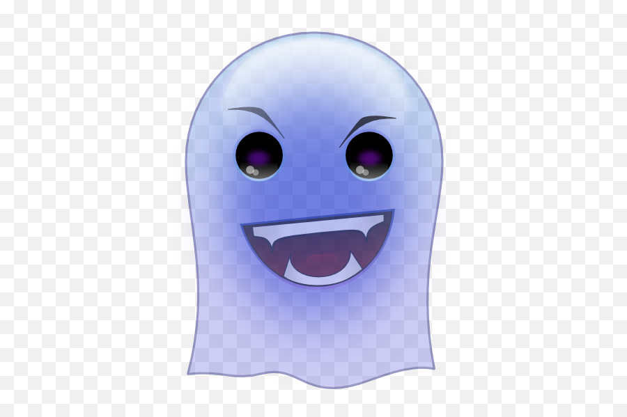 Happy Halloween - Smiley Ghost Emoji,Emoticons