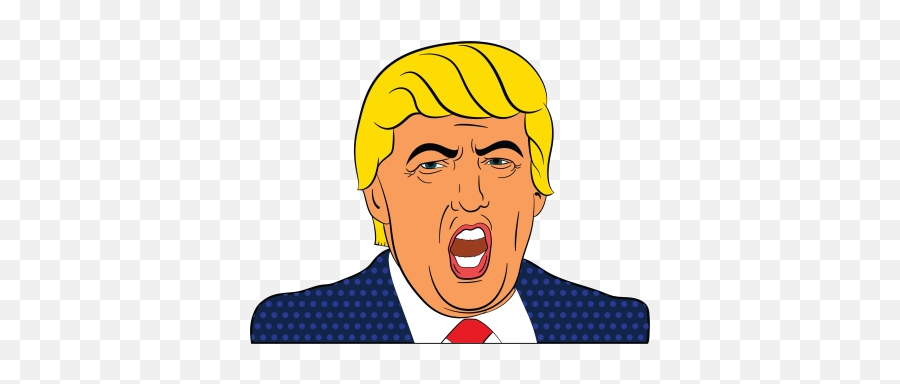 Trump Png And Vectors For Free Download - Donald Trump Cartoon Mouth Emoji,Emoji Of Donald Trump