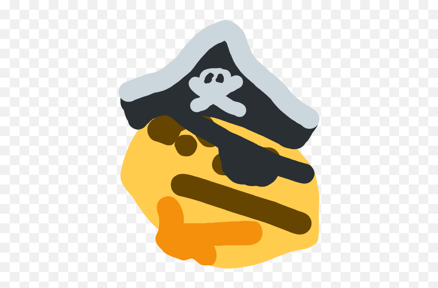 Pirate Thinkingthonking - Album On Imgur Transparent Thinking Emoji Meme,Thonk Emoji