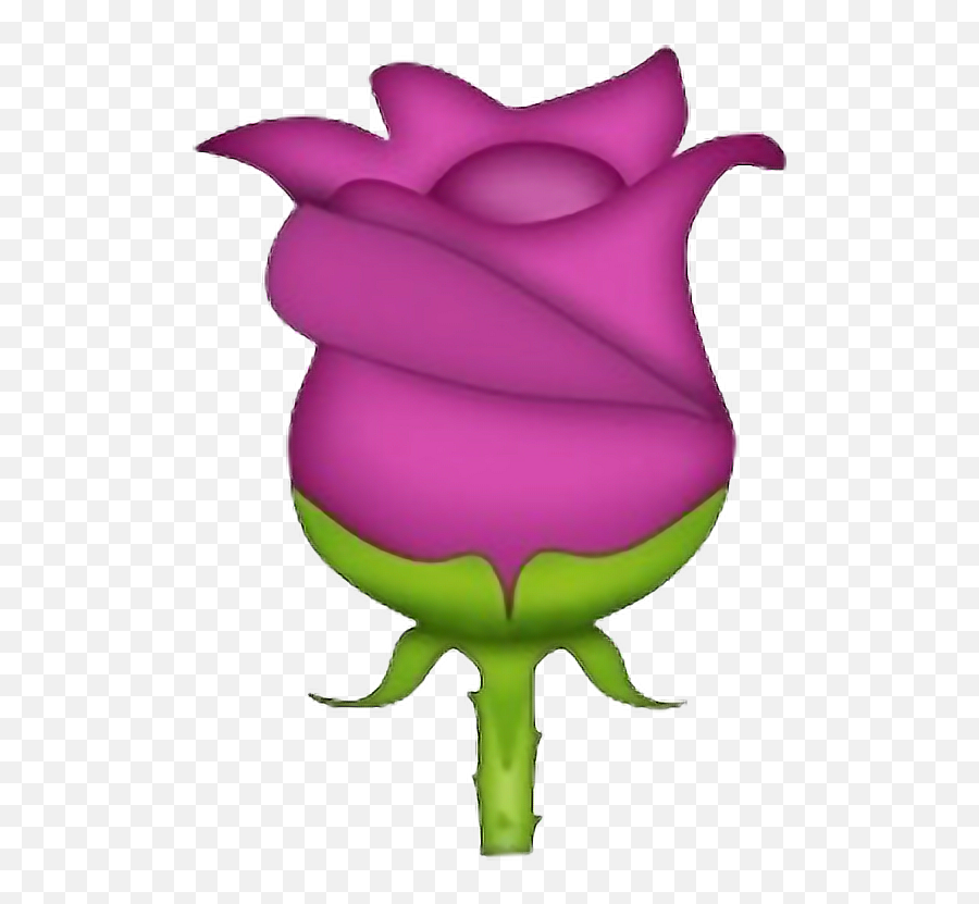 Emoji Clipart Rose Emoji Rose Transparent Free For Download - Black Rose Emoji Png,Rose Emoji Png