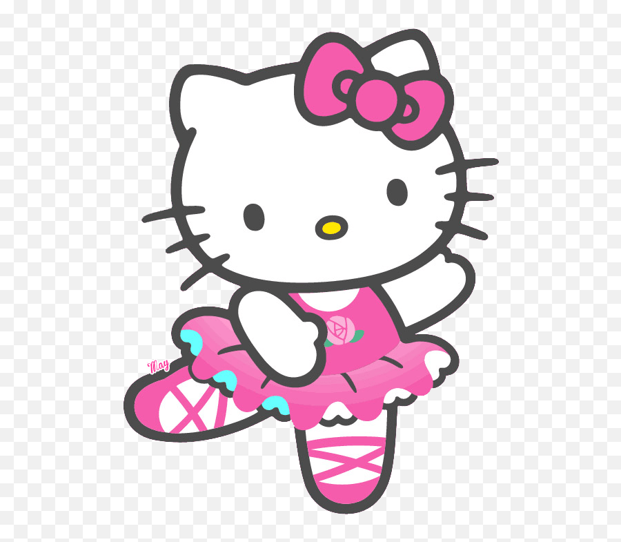 Hello Kitty Dancing Hello Kitty Wallpaper Kitty Kitty - Hello Kitty Png Emoji,Cheshire Cat Emoji