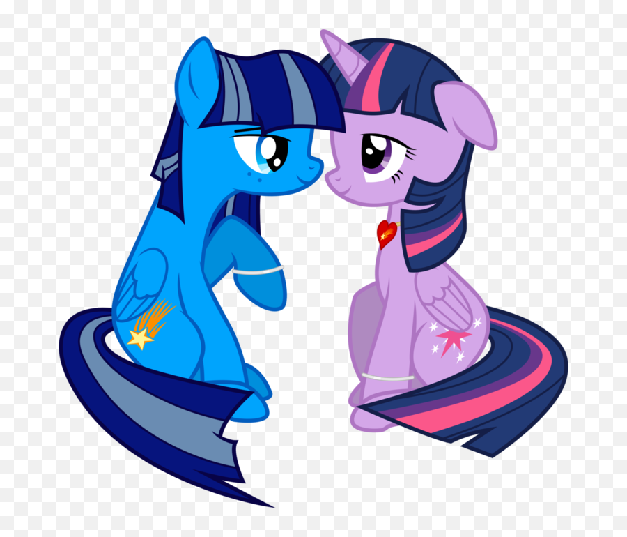 Download Hd Falling Star X Twilight Sparkle By - Twilight Sparkle Blue Emoji,Sparkle Star Emoji