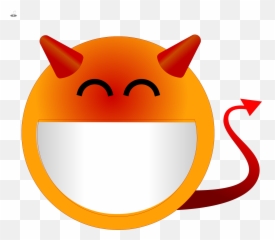 Face Devil SVG Vector Clip art - Clipart Happy Emoji
