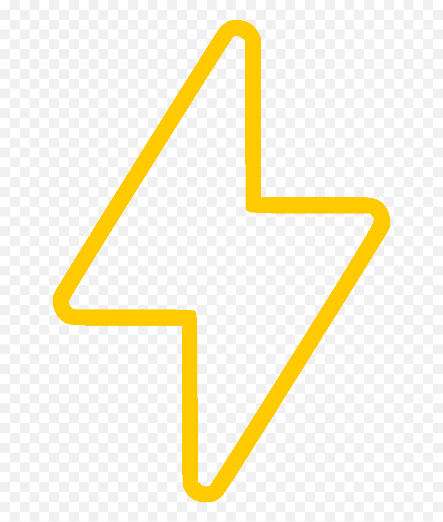 Thunderbolt Thunder Icon Sticker - Vertical Emoji,Thunderbolt Emoji