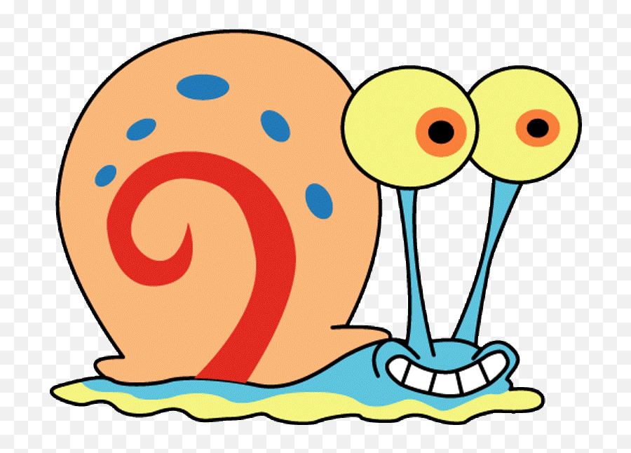 Happy Gary The Snail - Personajes De Bob Esponja Emoji,Happy Gary Emoticon