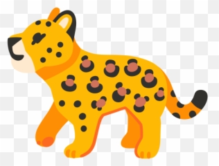 Leopard Emoji - Android Emoji Android,Cougar Emoji