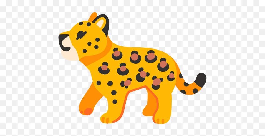 Leopard Emoji - Android Emoji Android,Cougar Emoji