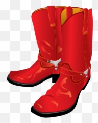Red Cowboy Boot Png u0026 Free Bootpng Transparent - Boots Clip Art Emoji