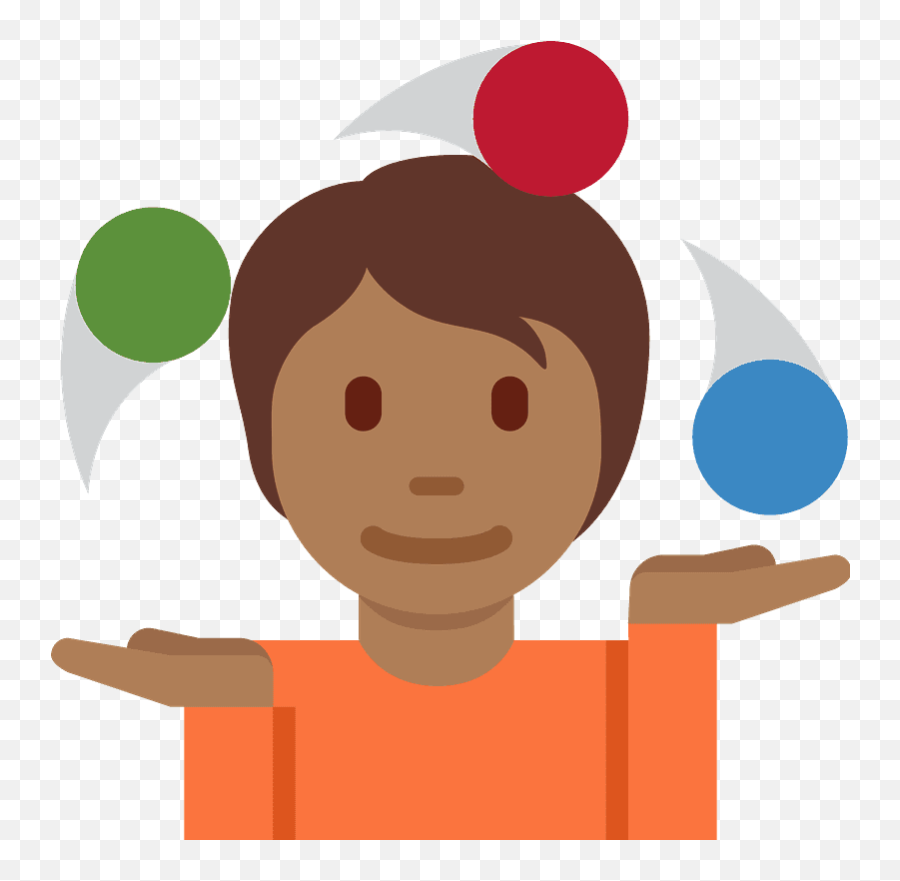 Person Juggling Emoji Clipart - Juggling,Juggling Emoji
