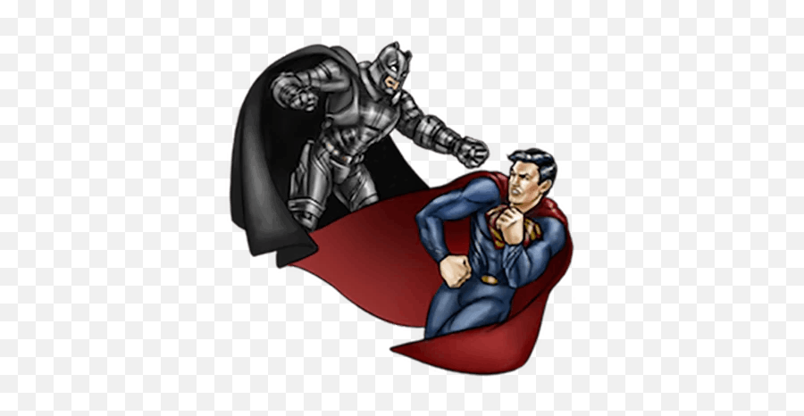 Batman V Stickers Set For Telegram - Emojis Batman V Superman,Batman Emoji