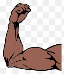 Muscle Clipart Arm Strength - Muscles Arms Png Emoji