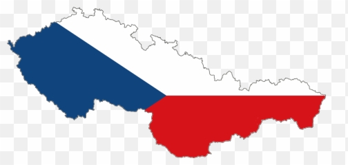 Czechoslovak Socialist Republic - Czech Republic Vector Map Emoji,Slovakia Flag Emoji