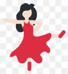 Twemoji2 1f483 - Dance Emoji Transparent