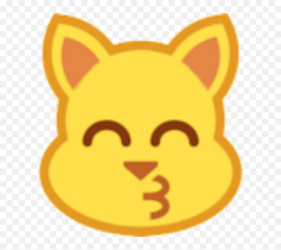 Emoji Smiley Smail Love Kiss Cat Kittie - Emoji,Cat Kiss Emoji