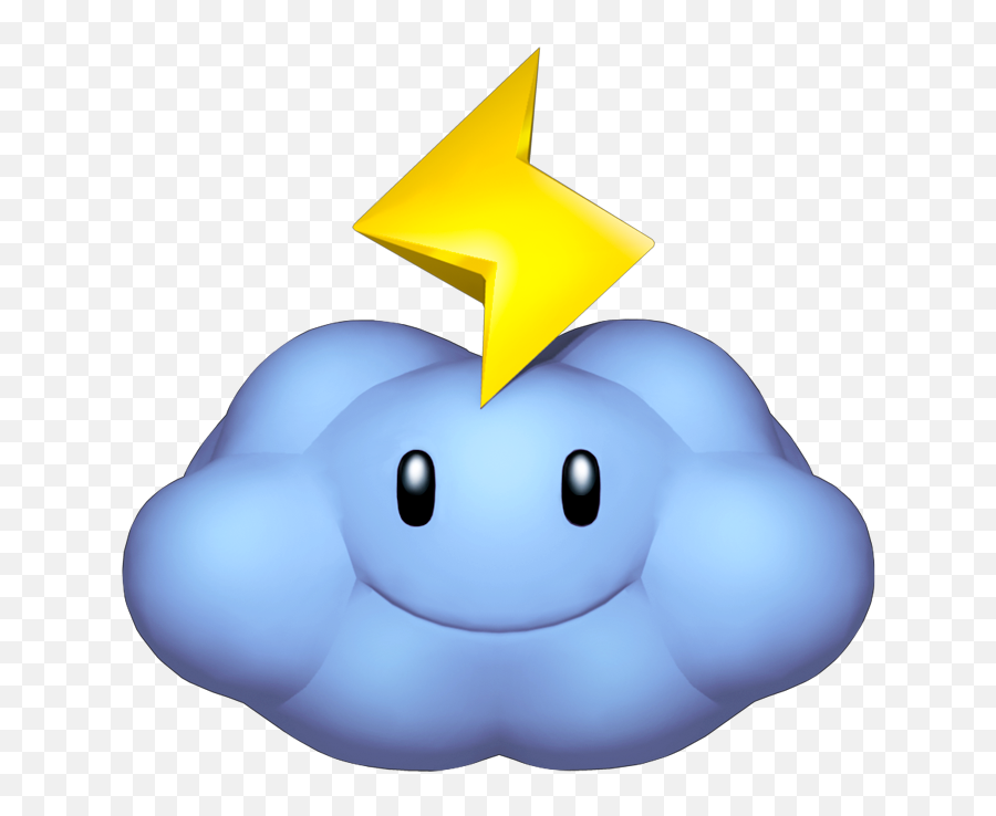Thunder Cloud Png Picture - Mario Kart Wii Items Emoji,Thunder Emoji