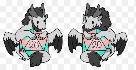 Tundras - Cartoon Emoji,D20 Emoji