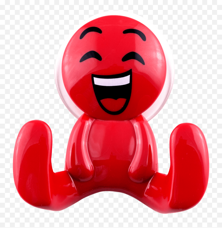 Suction Hook - Smiley Emoji,Red Faced Emoticon