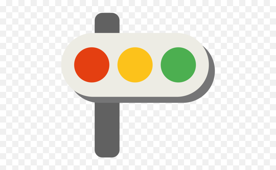 Horizontal Traffic Light Emoji - Semaforo,Controller Emoji