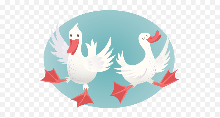 Dancing Ducks On Behance Dancing Duck Dance Rooster - Goose Emoji,Rooster Emoji
