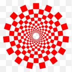 Vektortegning Ruter Koblet Som Spiraler - Optical Illusion In Maths Emoji,Spiral Emoji