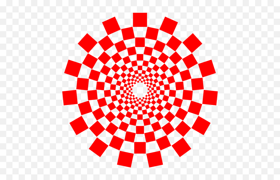 Vektortegning Ruter Koblet Som Spiraler - Optical Illusion In Maths Emoji,Spiral Emoji