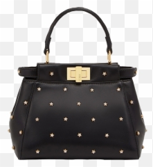 bag purse handbag accessories fendi cutbybilliekilled - Peekaboo Con Borchie Stella Emoji