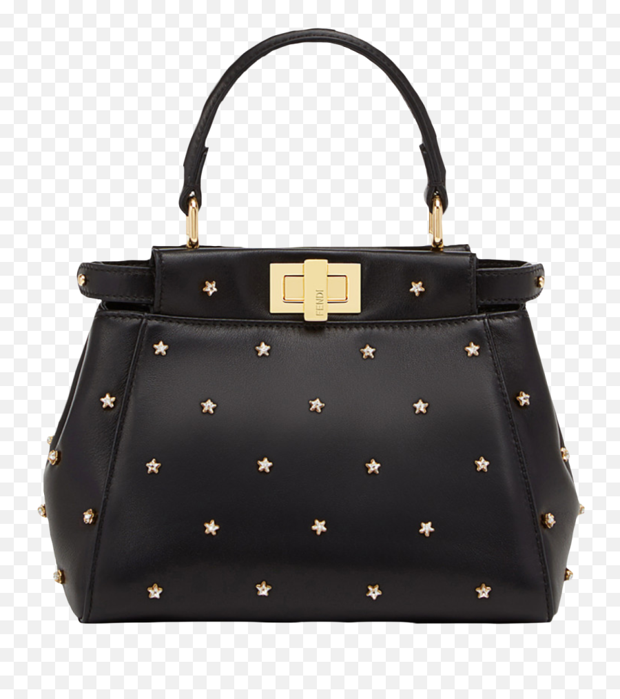 Bag Purse Handbag Accessories Fendi Cutbybilliekilled - Peekaboo Con Borchie Stella Emoji,Emoji Handbag