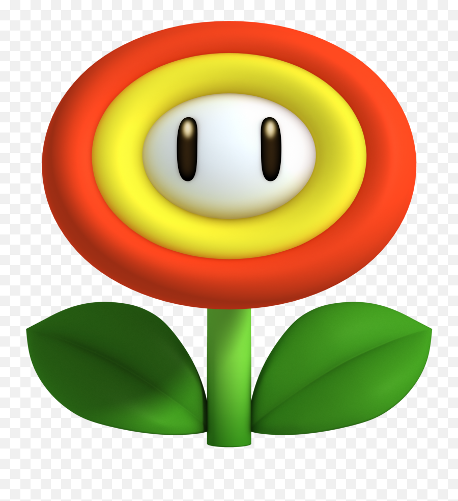 Free Cliparts Png - Fire Flower Mario Png Emoji,Japanese Emoticons Flower In Hair