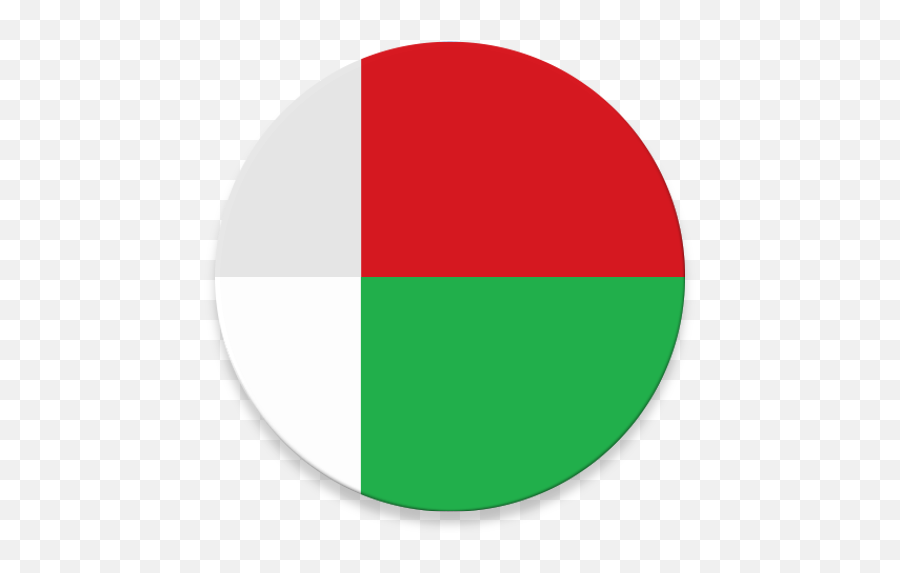 Applications - Circle Emoji,Madagascar Flag Emoji