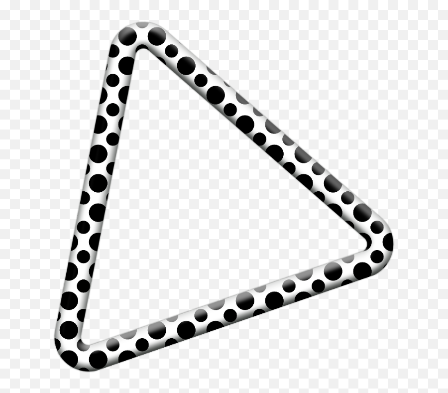 Tu20e4 Ru20e4 Iu20e4 Au20e4 Nu20e4 Gu20e4 Lu20e4 Eu20e4 Triangle Dots Spots Pattern - Triangle Emoji,Three Dots Emoji
