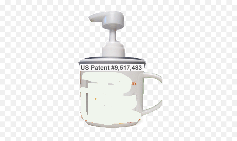 Soap Pump Dispenser - Coffee Cup Emoji,Yogurt Cup Emoji
