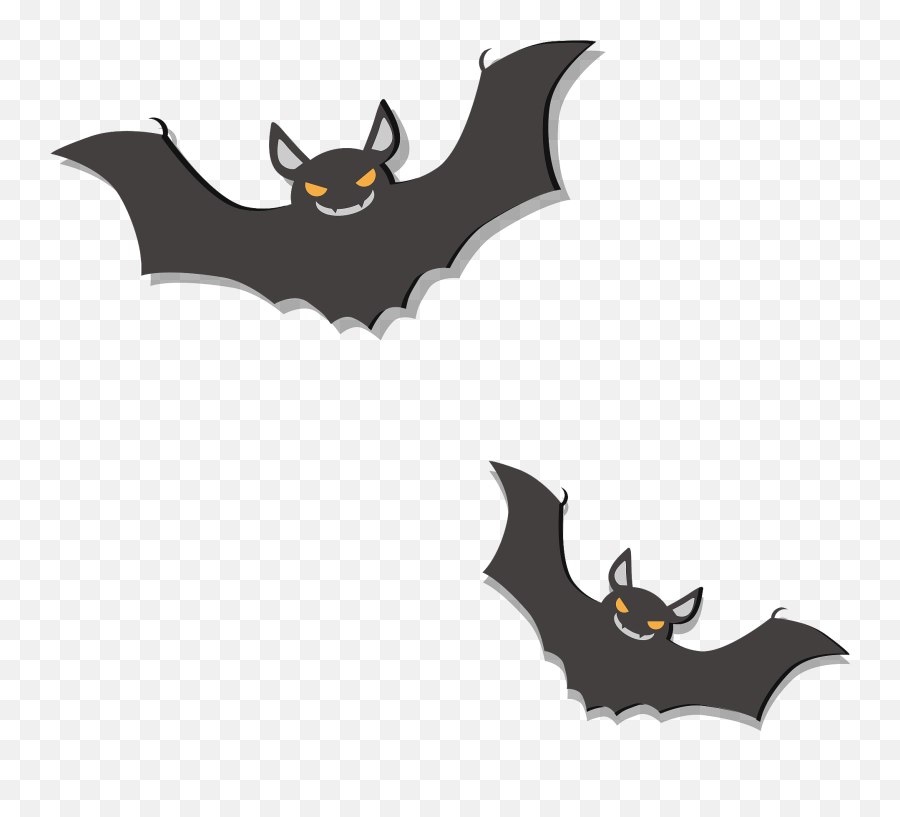 Clipart - Cartoon Emoji,Bats Emoji