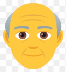 Emoji Old Man To - Emoji De Viejo,Old Man Emoji