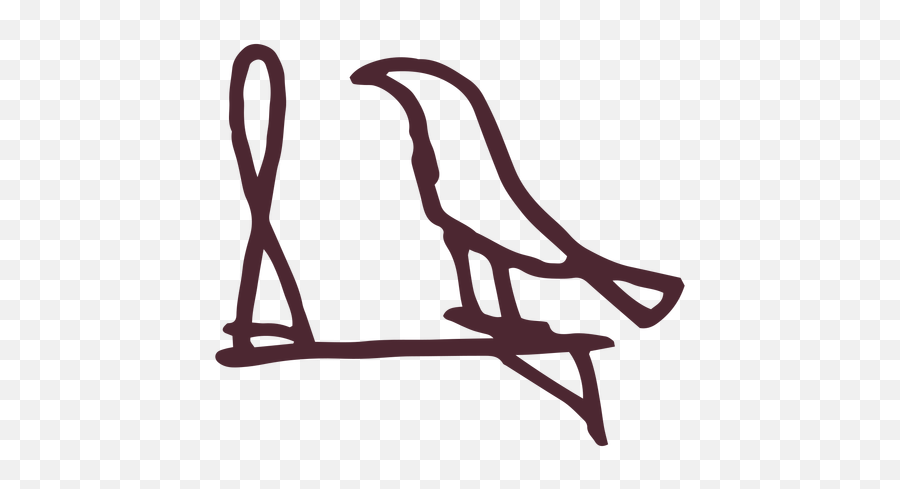 Egyptian Bird Hieroglyphs Symbol - Transparent Png U0026 Svg Paloma De La Paz En Jeroglifico Emoji,Star Eyed Emoji