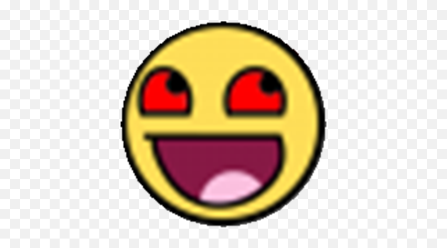 Teh Evil Smiley Roblox Face Epic Awesome Face Emoji Evil Emoticon Free Tran...
