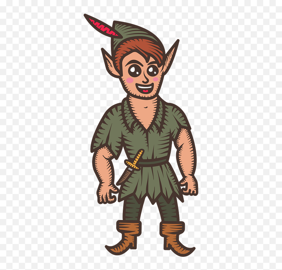 Peter Pan Clipart - Fictional Character Emoji,Peter Pan Emoji