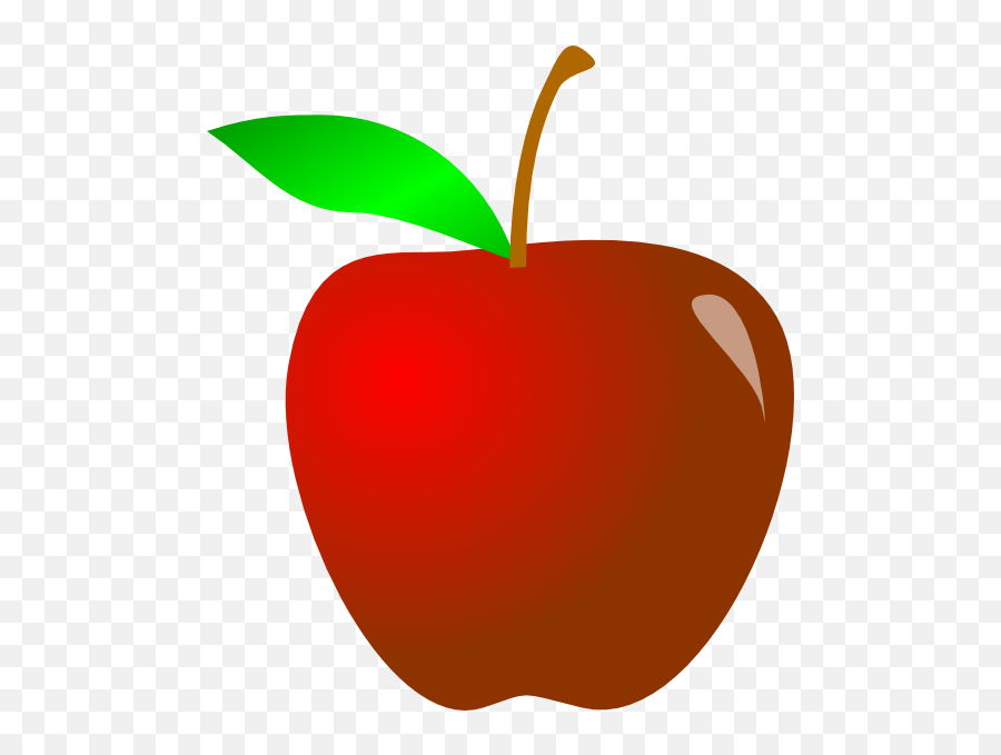 Big Apple Clipart Transparent - Red Big Apple Clipart Emoji,The Big Apple Emoji