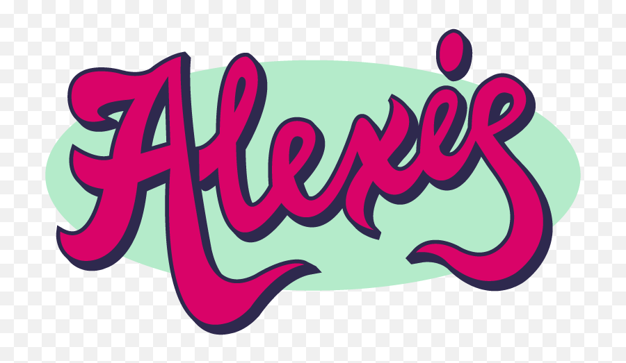 Briefbox Alexis Typography By Alexis Tarwater Clipart - Alexis Lettering Emoji,Hooker Emoji